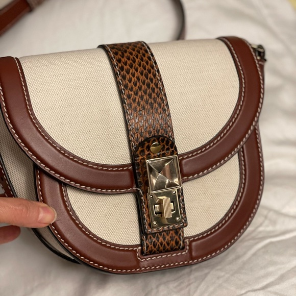 PROENZA SCHOULER Canvas Leather Trimmed Crossbody - Picture 2 of 11